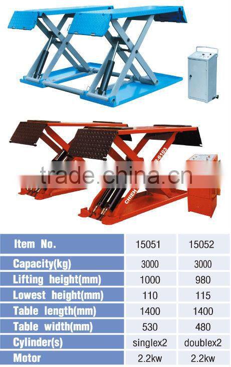 Large Platform Scissor Alignment Lift