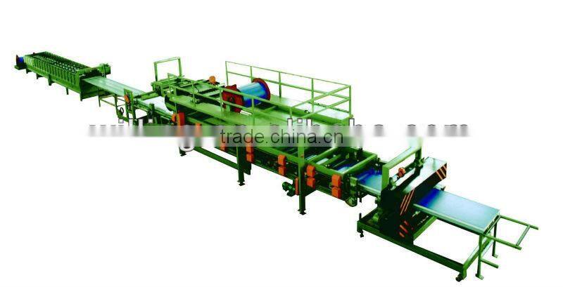 EPS and mineral wool sandwich panel making machine