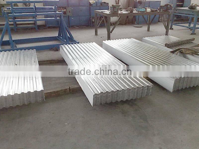 836 high quality corrugate cold bending color steel roll forming machine