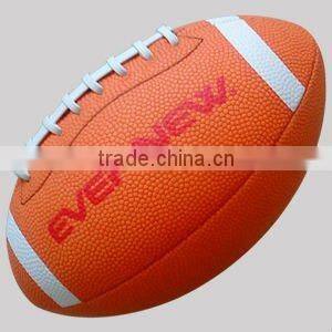 High quality official size 5 PU/rubber American football