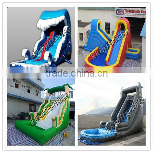 Ocean Theme inflatable water slide park equipment