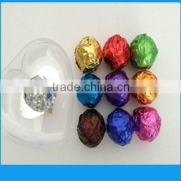 flexo printed aluminum foil Material chocolate wrapping paper