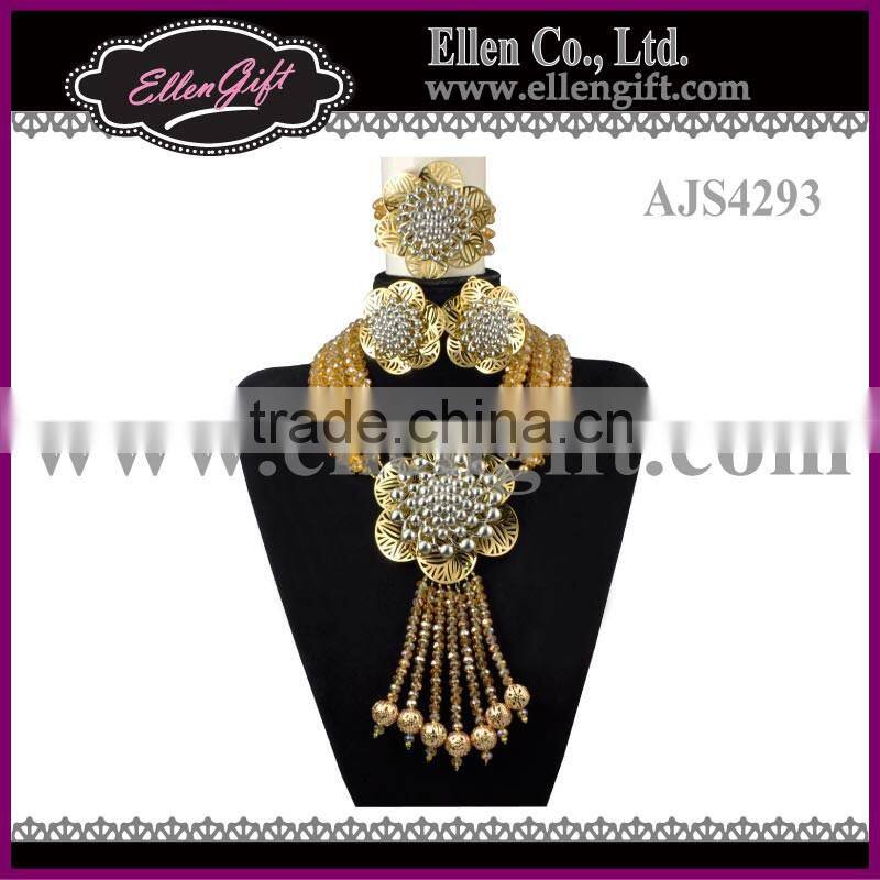 Fashion Design Wedding Beads Jewelry Set AJS4293