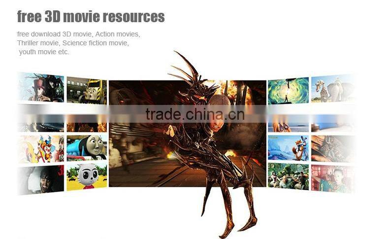 High quality virtual reality 3D VR Glasses, ABS plastic 2nd genaration vr box 2.0 for Apple IOS, Android