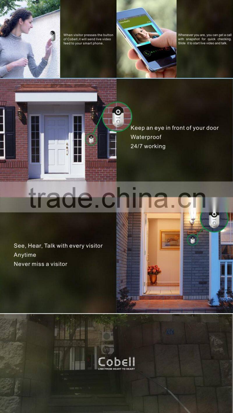 Best Top Selling IP Video Intercom Two-way Audio Home scurity Doorphone