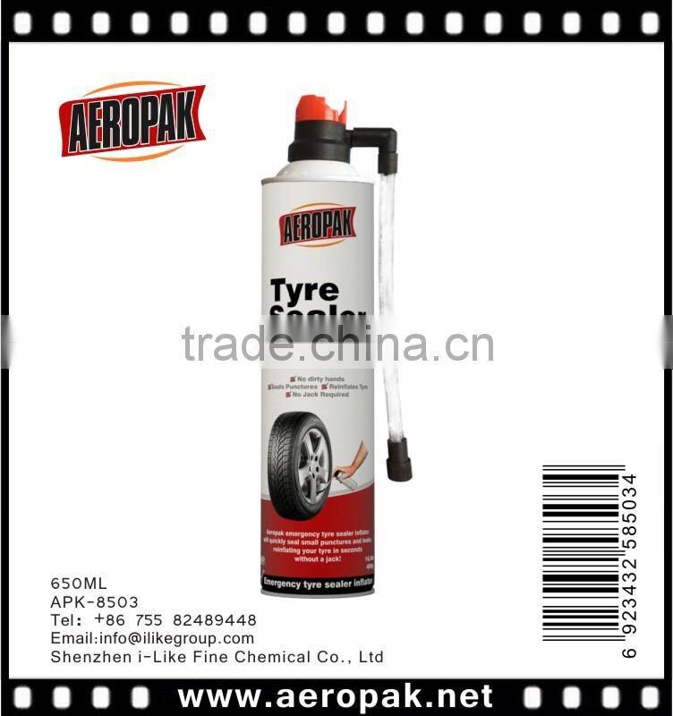 Aeropak Patch Flat tire repair Emergency Tyre Sealer Inflator
