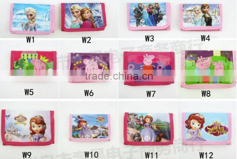 fashion funny cartoon pig kid children coin purse woman wallet