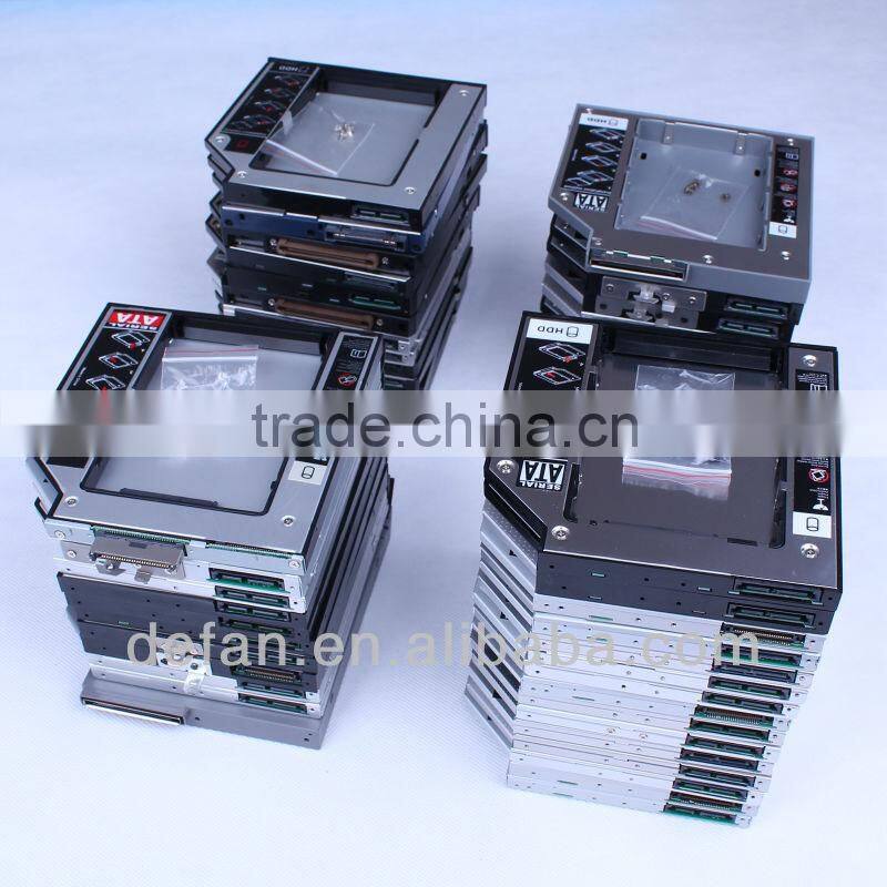 9.5mm SATA 2nd Harddisk Case HDD Caddy Adapter For Lenovo IdeaPad Y510P Y510PT