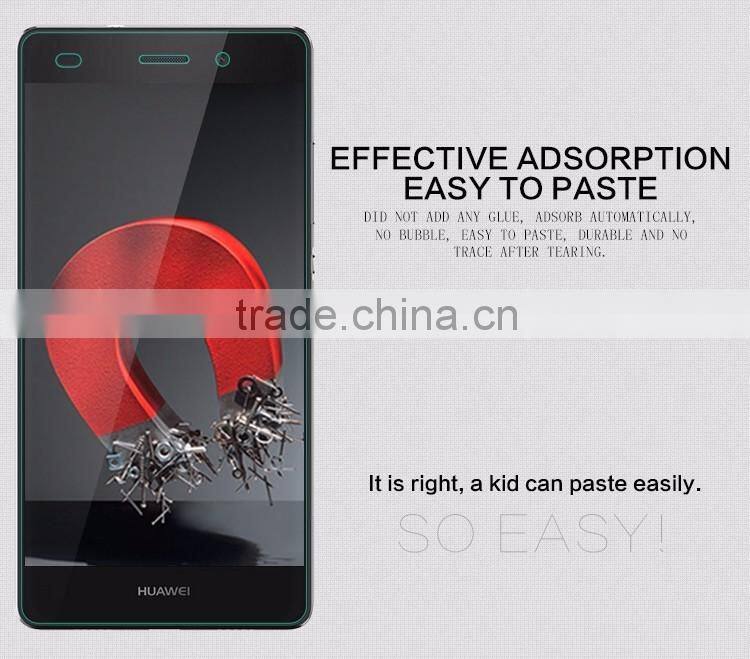 hotsale high transparency anti-glare tempered glass screen protector for Huawei P8