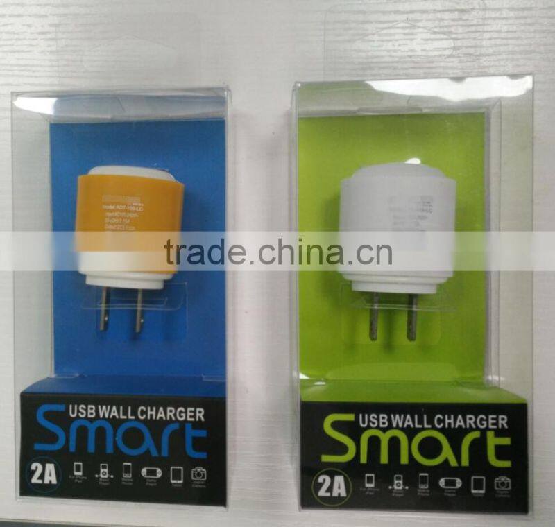 Iregal IRG-UW25 Fashion Diamond shape US pin available USB wall charger