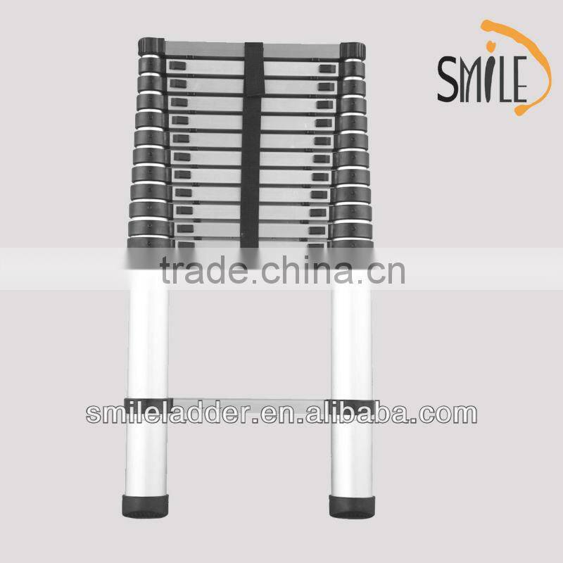 EN131-6 SGS Aluminium telescopic ladder with safty-lock
