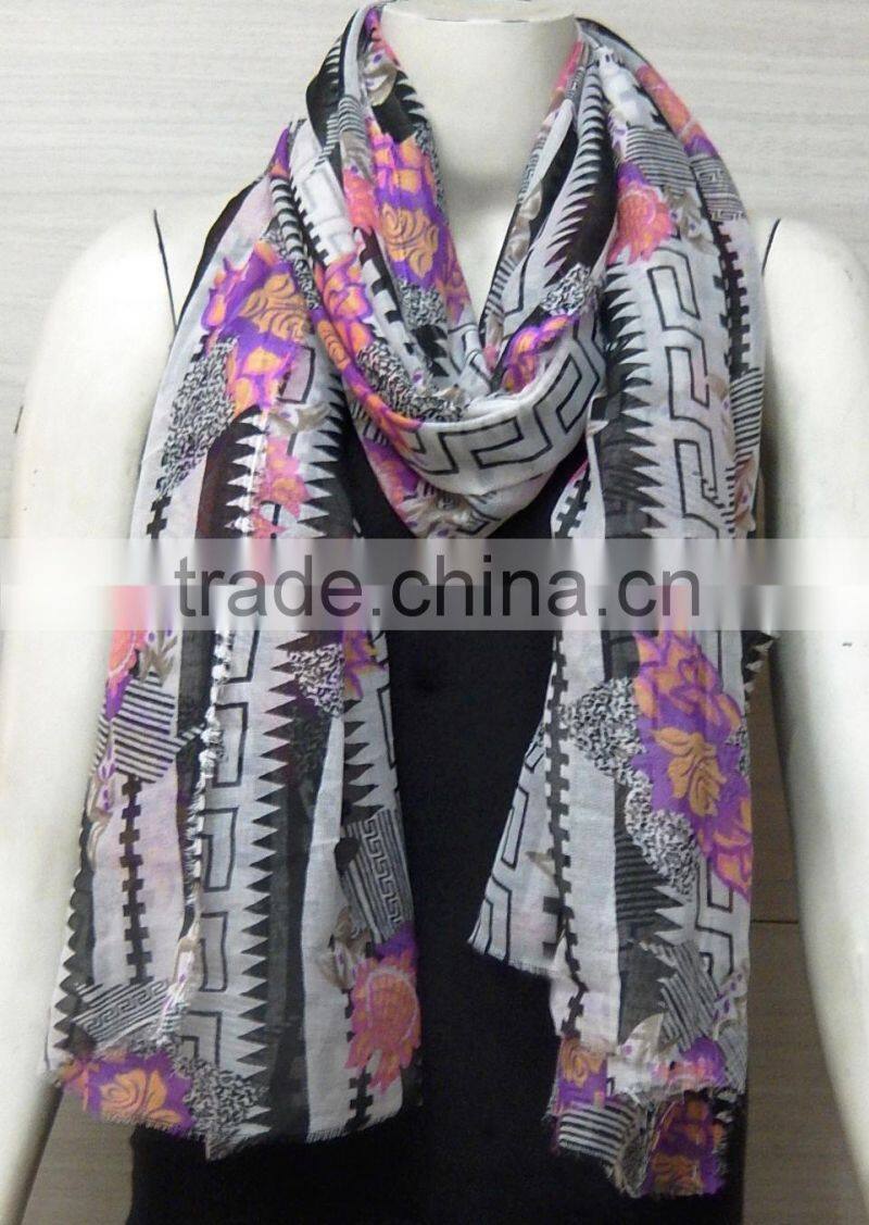 Fashion 100% polyester pareo 2015-2016