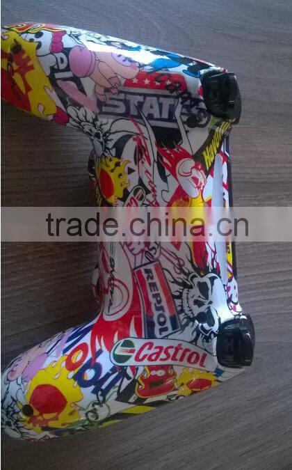 Custom for PS4 Controller Hydro Dipped Stickerbomb sticker bomb Shell Mod Kit for ps4