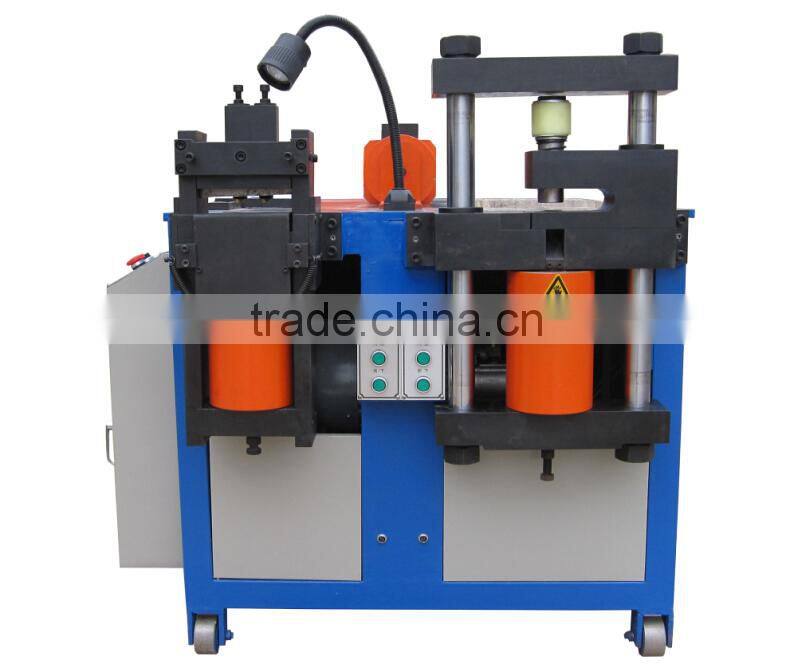 multi-functional cnc hydraulic busbar turret processing machine