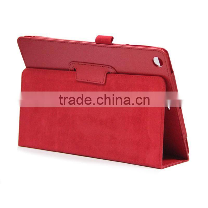 New Product Lichee Pattern For iPad Air Leather Case,Smart Leather Cover For Apple iPad Air With Stand