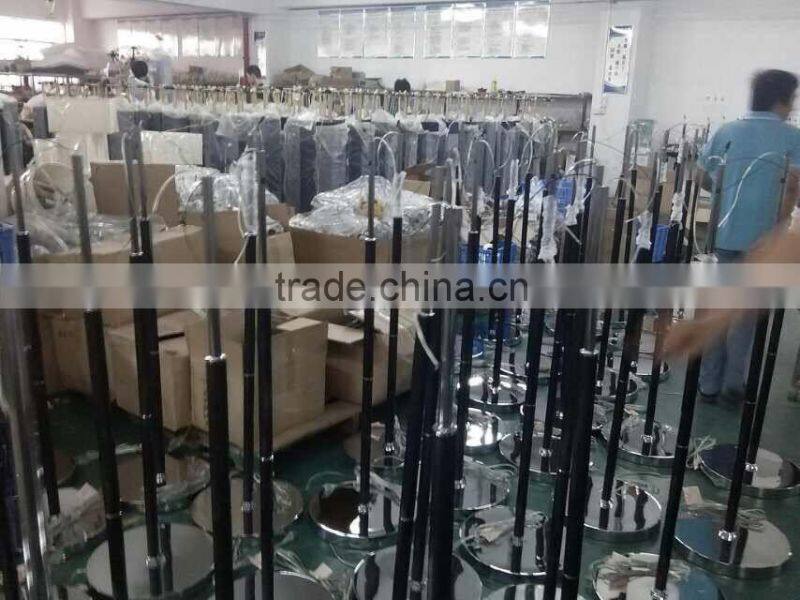 2015 High qulity and best selling floor lamp in stain nickel finish