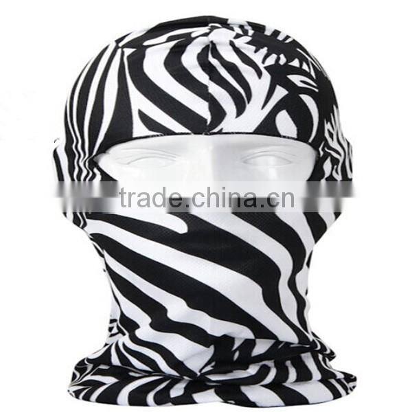 2015 New Fashion Men Multifunction Mask Cap Balaclava One Holes 100% Acrylic Hats Neck Warm Hood Outdoor