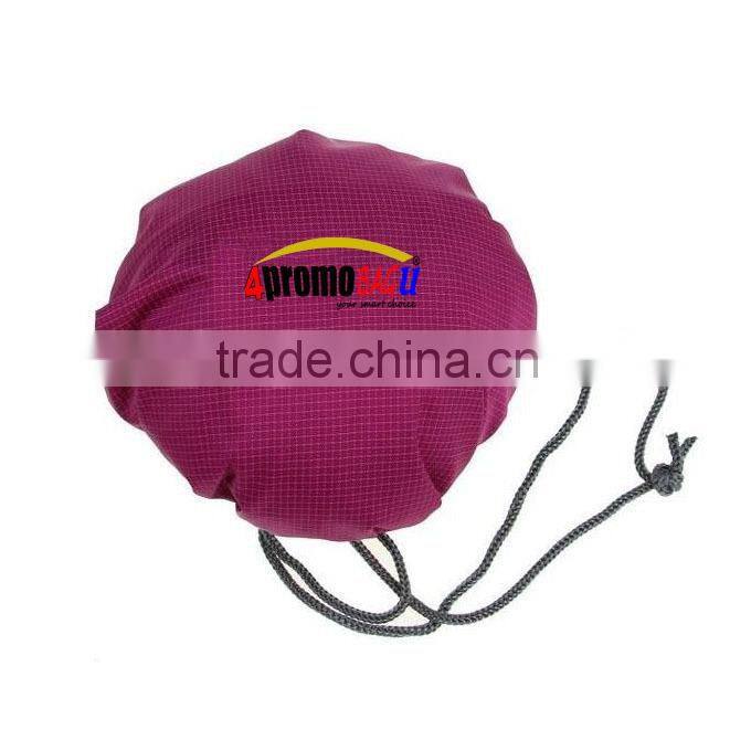 Drawstring backpack & Foldable backpack & packable travel backpack rose