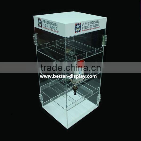 Custom Clear Acrylic E Liquid Display Case