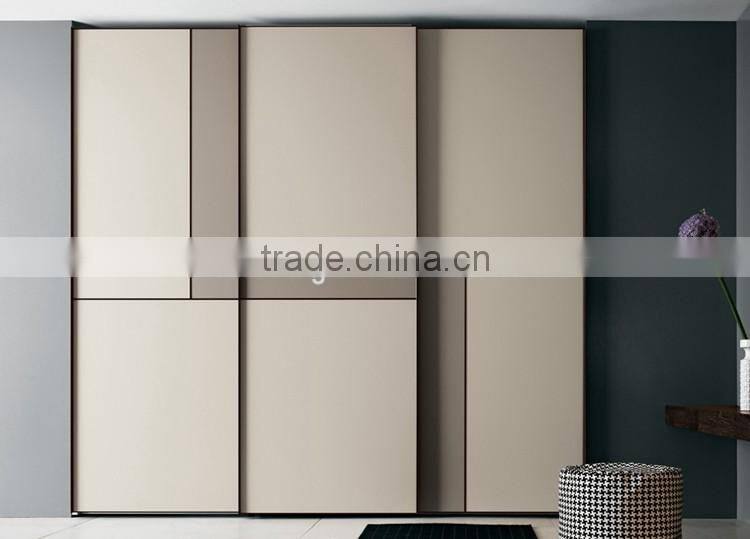 Chinese Furniture Living Room Double Color Open Wardrobe Design