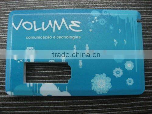 Promotional credit card usb stick