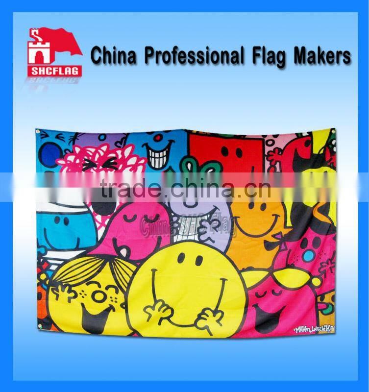 NO MOQ Flying Advertising Mascot Banner Placard nfl Flag