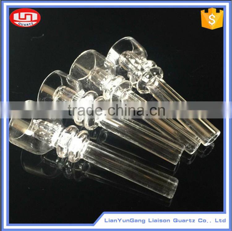 14mm/18mm Domeless Quartz nail for water pipe bongs , quartz club banger enail