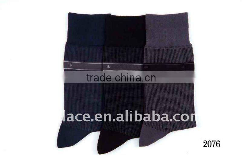 2076 Mens Plain Business Socks