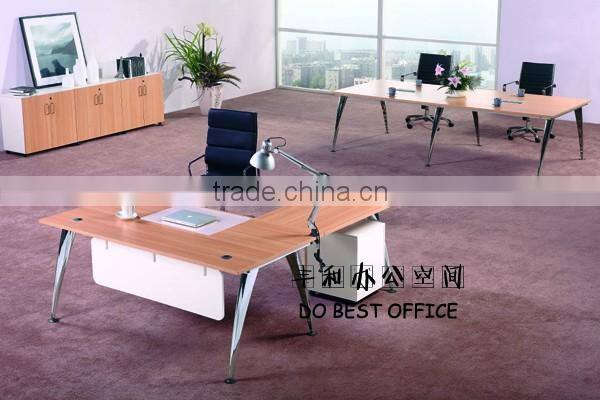 L-Shape Rectangular Office Desk With Cheap Prices MH-1124