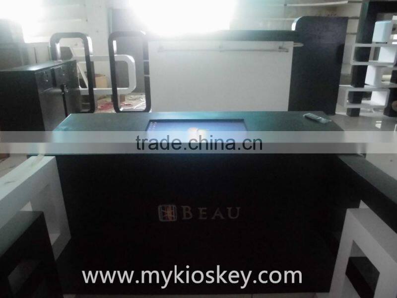 Factory supplier clothes kiosk,clothes display showcase for sale