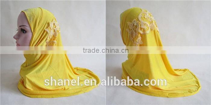 high quality wholesale rhinestones muslim women scarf hijab scarf