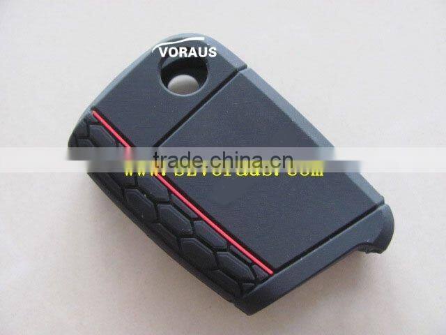 V 3 button smart key pack (black/high quality)