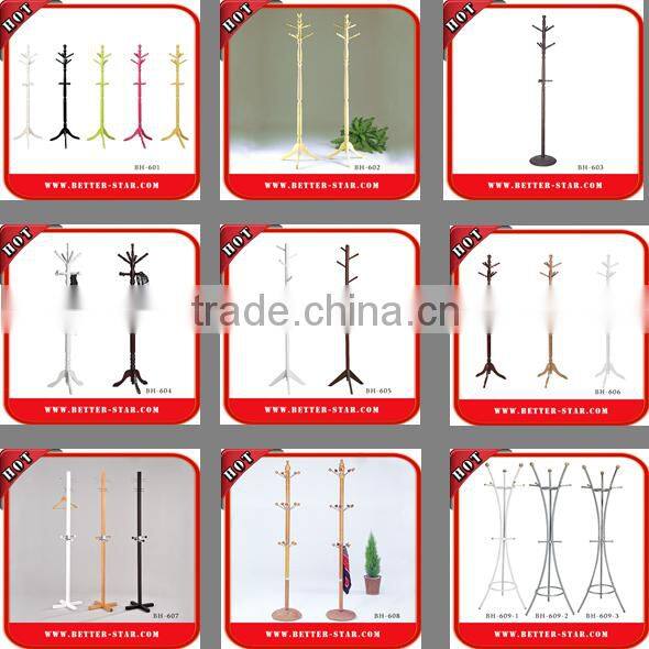 New Design White Indoor coat rack umbrella stand