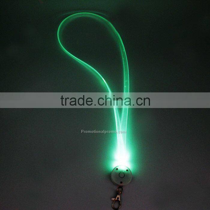 Fiber-Optic lanyard, Fiber-Optic Flashing Lanyard, Promotional light up lanyards, LED flashing lanyards