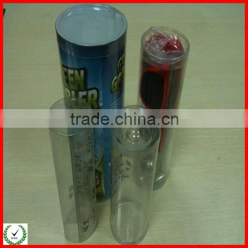 Plastic cylinder | tube | round box with lid