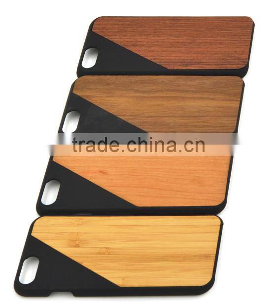 MOBILE PHONE CASE CUSTOMIZED in natural solid wood finish