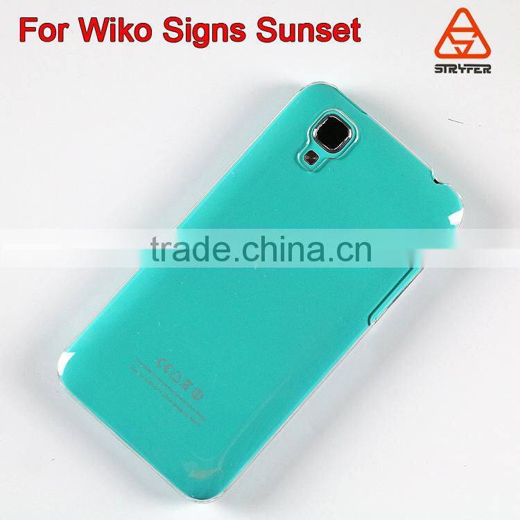 China mobile phone case cover for Wiko Sings Sunset