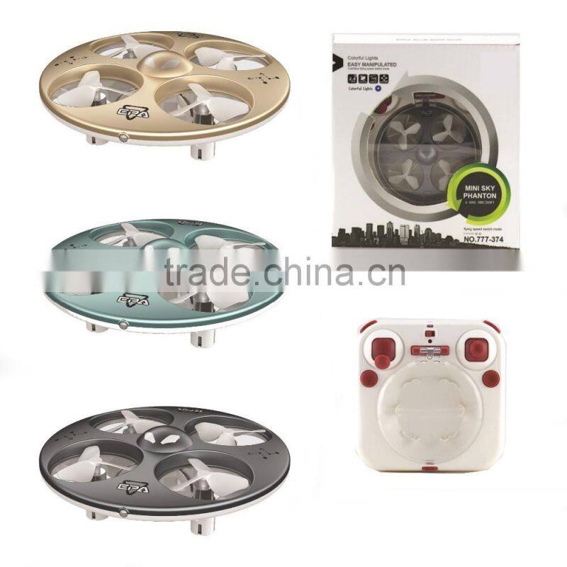 DOWELLIN DWI 777-374 Mini Nano RC 3D Drone UFO Headless Mode 360 Degree Flip Ready-to-fly Nano Rc Drone