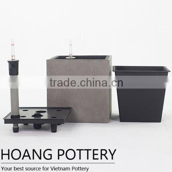 Poly Terrazzo Flower Pot - Urban Design Pot Decor