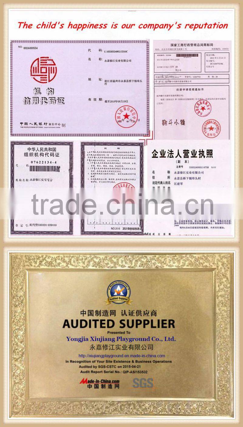 Indoor adventure playground equipment with time tunnel for amuse park(XJ-RCA9)