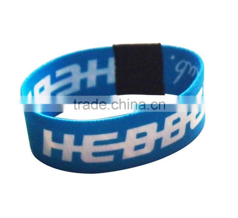 New style China supplier top quality fabric wristband supplier