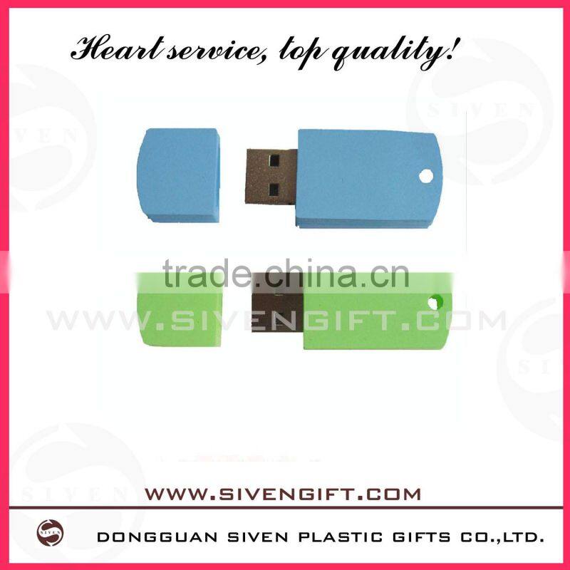 promotion gift soft pvc usb holder for 2gb
