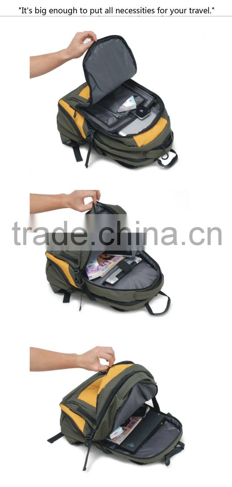 New arrived popular canvas laptop backpack, waterproof travel backpack,backpack laptop bags with cheap