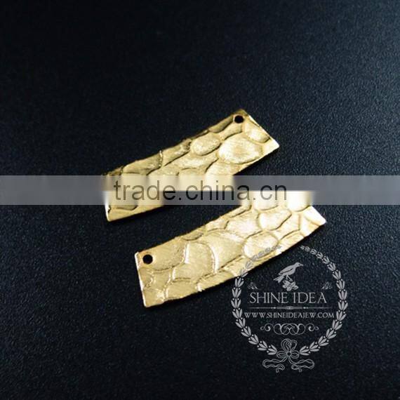 23*8mm gold plated vintage style pendant charm DIY earrings chandelier jewelry supplies 1850255