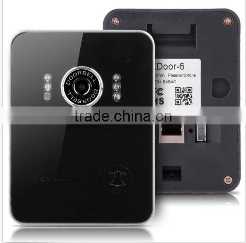 2016 newest wireless IP electronic P2P Video door phone with camera