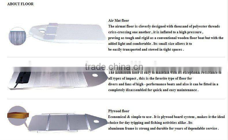 CE 6 persons inflatable dinghy boat