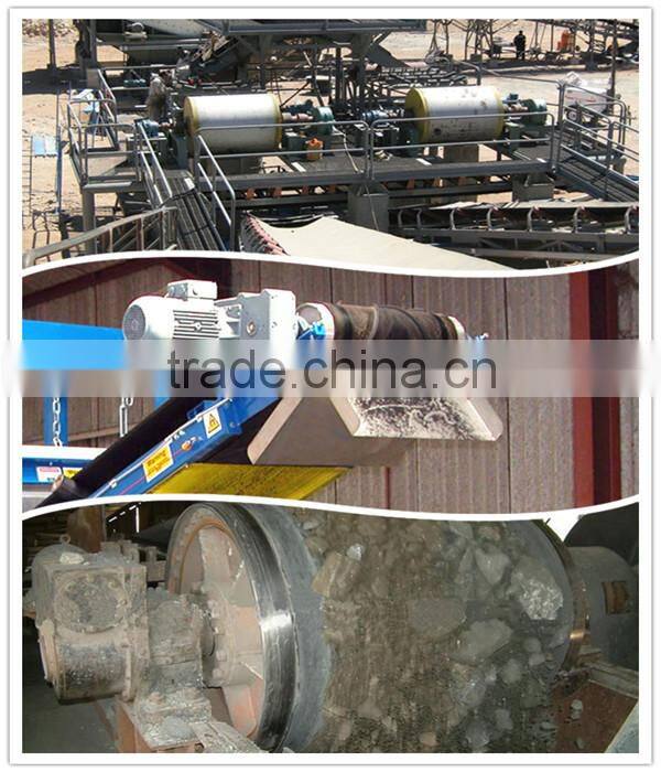 CTDG series Magnetite Iron Ore Magnetic Separator Lump Ore with belt