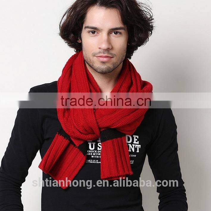 winter fashion loose knit scarf