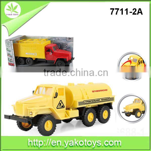 Funny sound pull back model toys technical vehicle toy