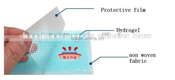 cooling gel patch for children and adult